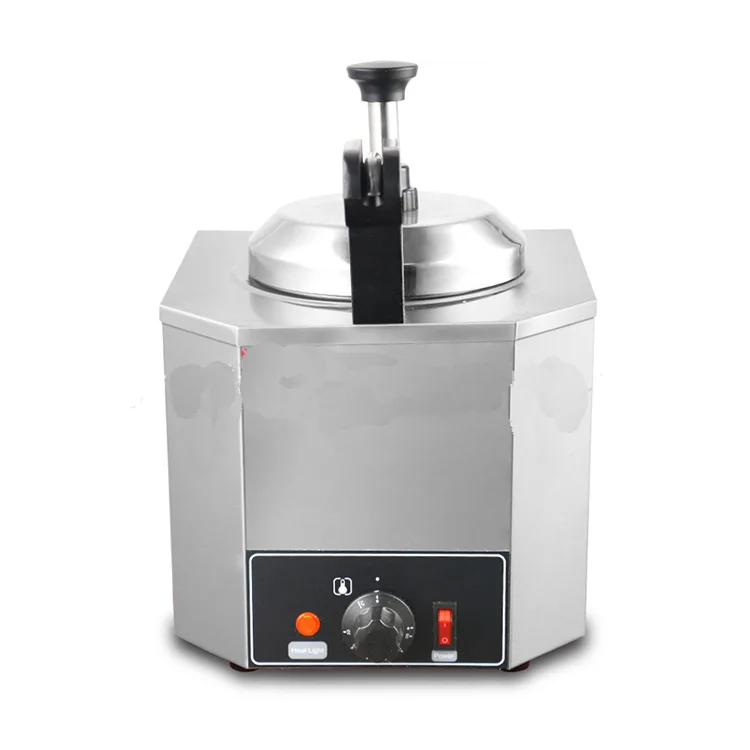OUKANING Commercial Electric Sauce Warmer Cheese Melter Machine Food Sauce  Heater 30-110 ℃ 150W