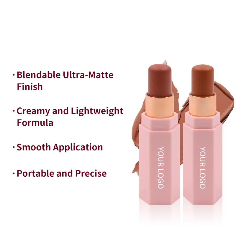 No Brand Cosmetics Smoothing Cream Concealer Stick Professional Nose Face Makeup Foundation Bronzer Contour Stick details