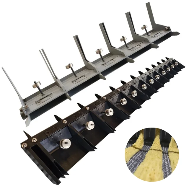 Source Manufacturer Food Grade Custom Made Precise Burr-free Noodle Wave Maker for Instant Ramen Noodle Maker