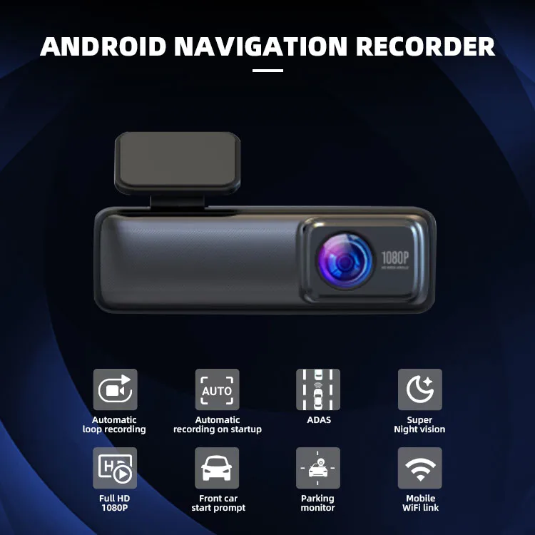 Mini Simple Convenient Full Color Night Vision Dvr Wifi App Control Car Dash Camera Black Box for Southeast Asian Agents manufacture