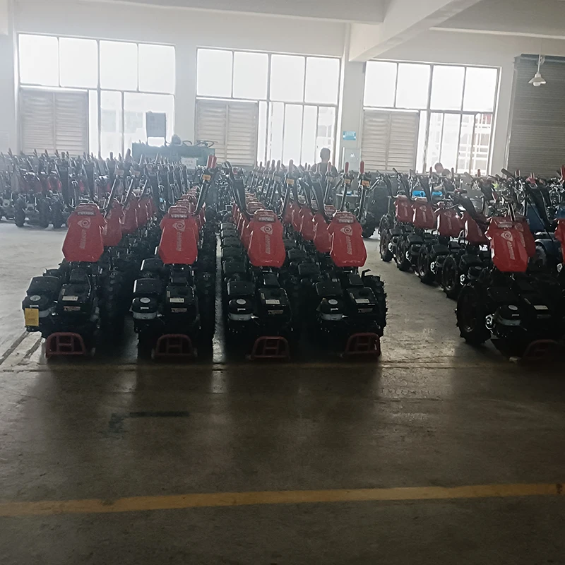 High Efficiency Strong Horsepower for Sidewalk Snow Removal Handheld  Tractor  Snow Blower Mini Snow Sweeper