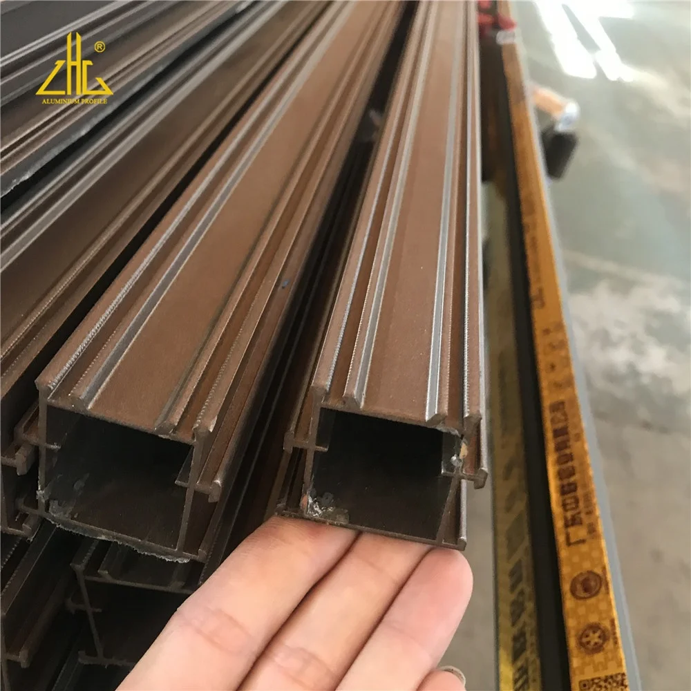 6001铝合金型材窗,白色粉末涂层热断裂铝挤压型材山东