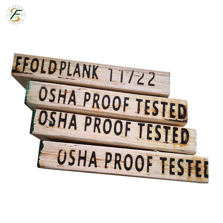 3.9m OSHA  LVL Scaffold Board Construction Pine LVL Timber  Pine Lumber to Dubai