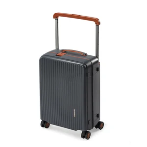 PP Spinner Hardshell Luggage Sets with Combination TSA Lock Aluminum Trolley High Quality 20 24 28 Inch Custom Carry Luggage