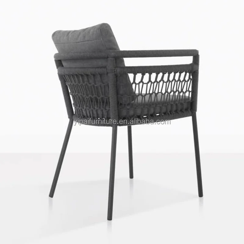 China Garden Woven Rope Chairs Dining Outdoor Furniture Balcony Patio