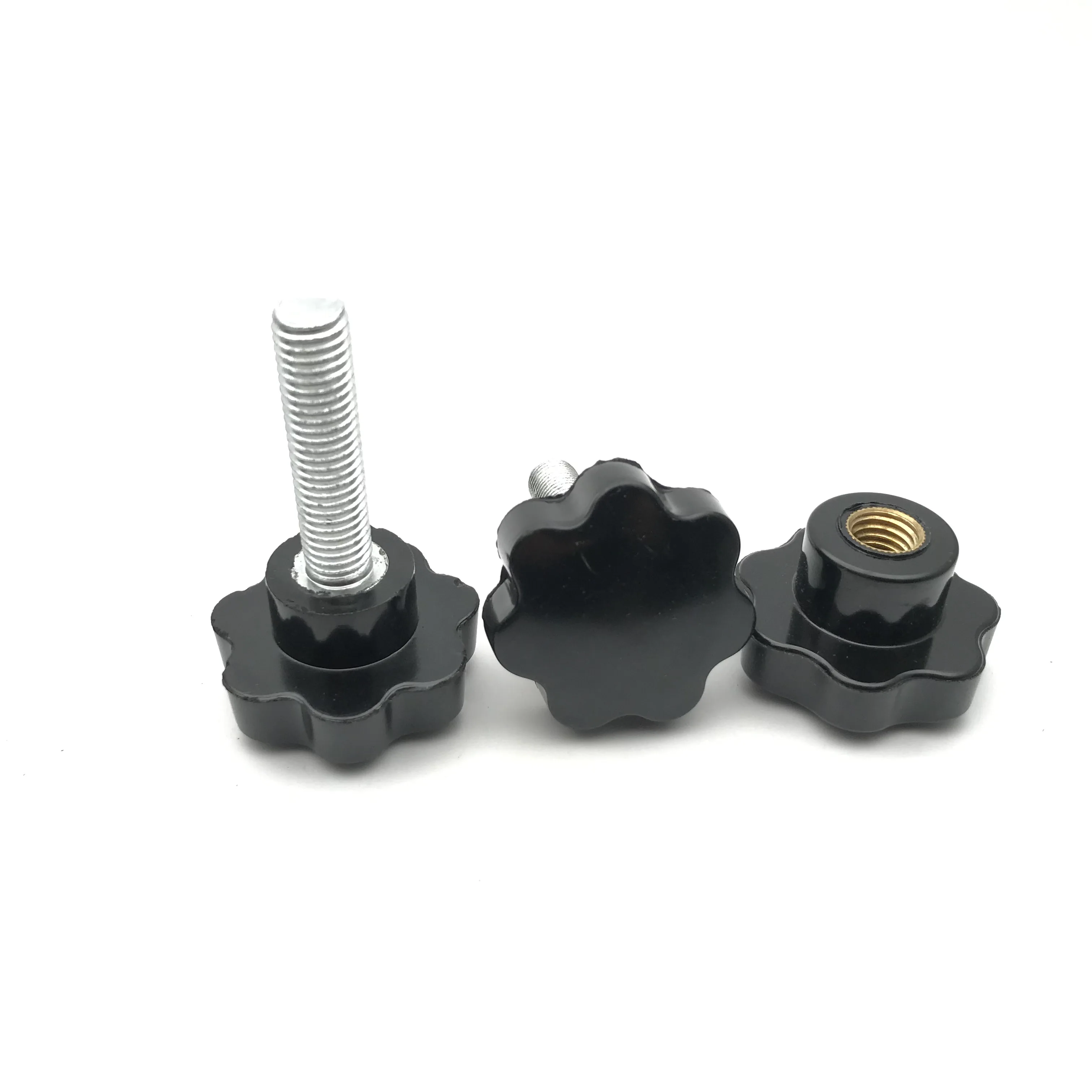 Factory Price M3 M4 M5 M6 M8 M10 Tightening Knob Screw Plastic Thumb Screws