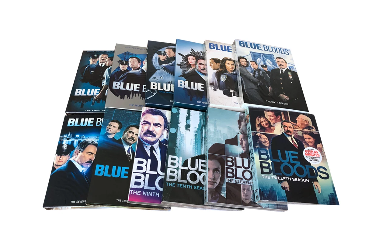 Blue Bloods Season 1-12 Boxset Dvd 66 Discs Factory Wholesale Dvd ...