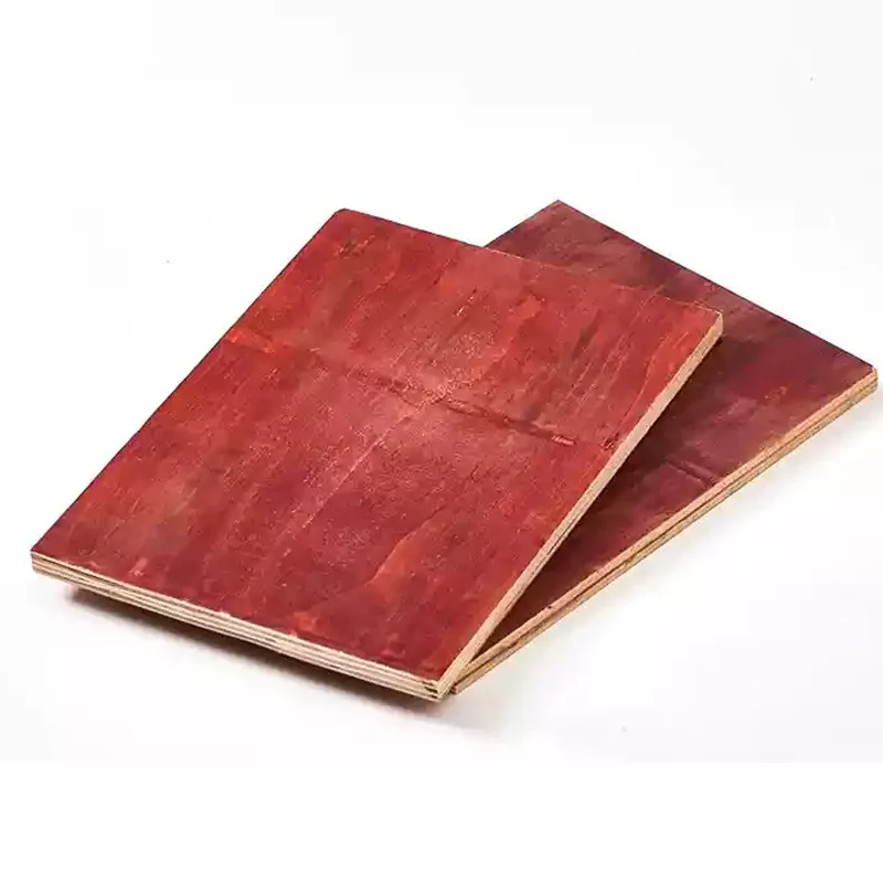 Wholesale Modern Construction Site Plywood Red Board Template 2440x1220mm Moisture-proof Outdoor Use High Turnover Rate