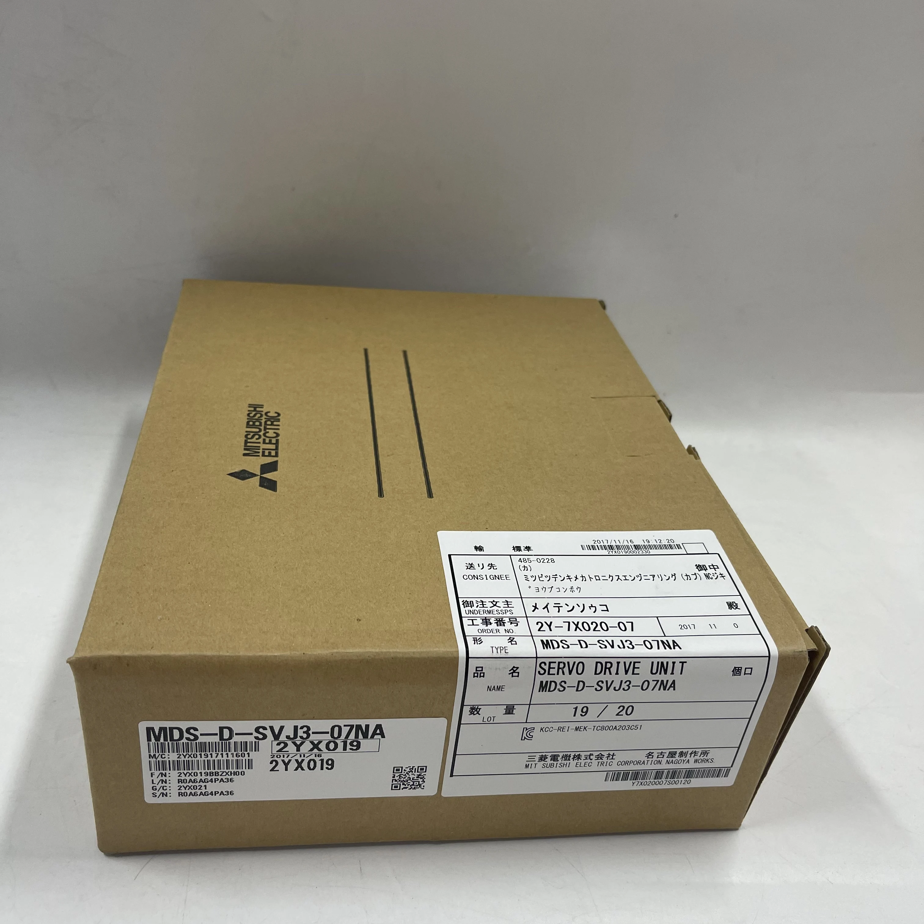 Mitsubishi CNC Servo Drive Unit MDS-D-SVJ3-07NA Mitsubishi CNC Servo Drive Unit MDS-D-SVJ3-07NA