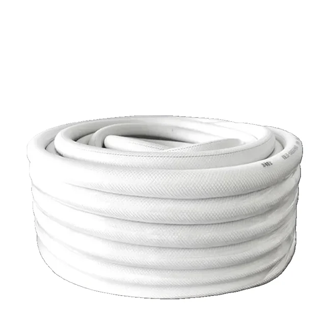 Three glue line porcelain white irrigation garden hose agricultural irrigation pipe pvc pipe