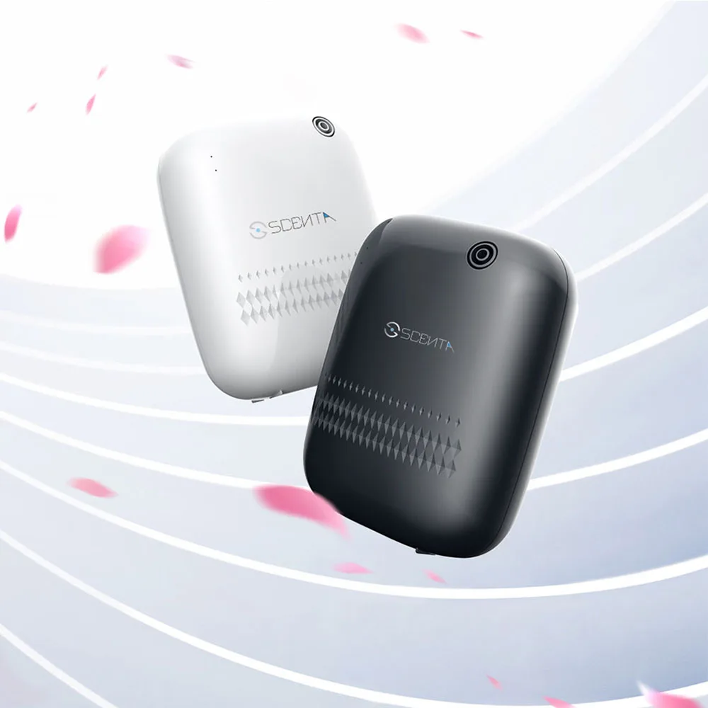 SCENTA Bluetooth Smart Control Fragrance Diffuser with App,Premium Plastic Automatic Hotel Perfume Nebulizer Diffuser Machine