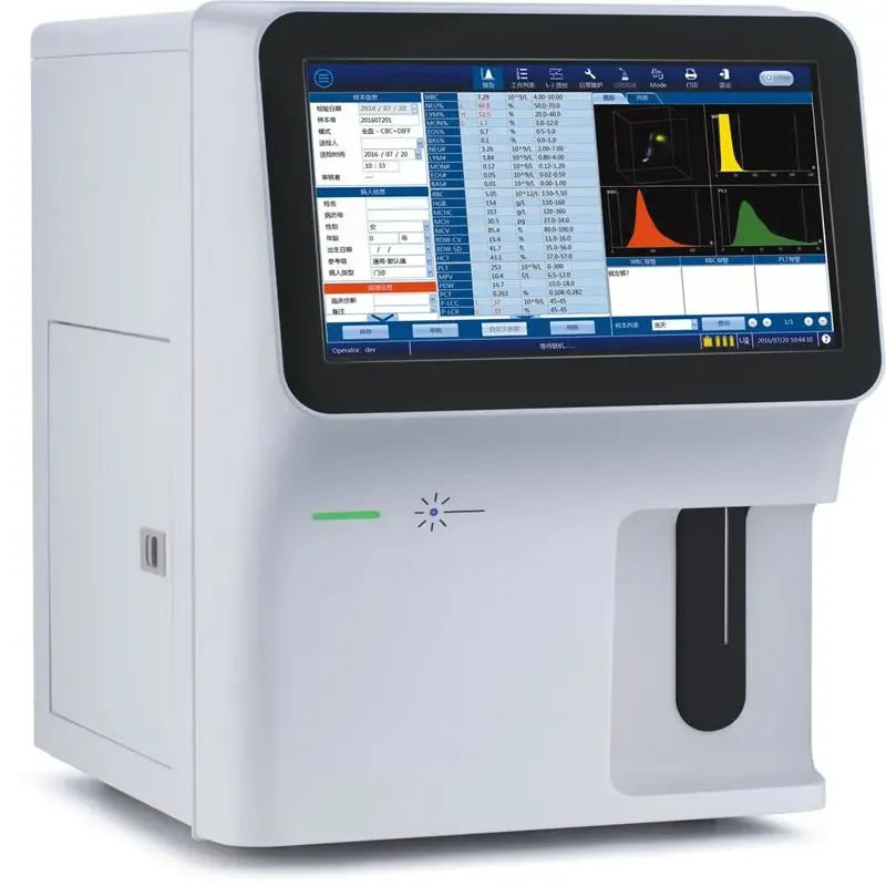 Medical Blood Testing Equipment Lab 5 Parts Auto Hematology Analyzer