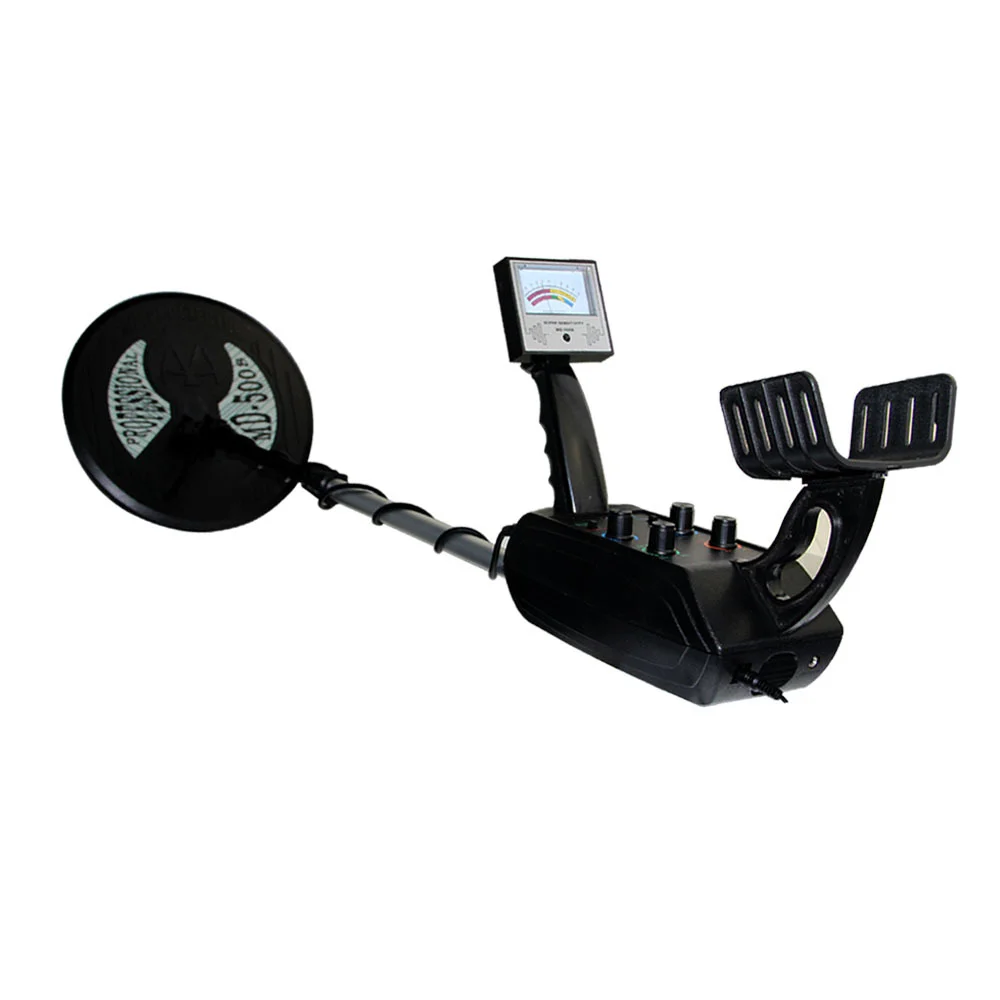 Металлоискатель MD5008, глубина 3-5 м, двойная зондовая пластина, металлодетектор для золота, серебра, меди