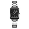 silver/black
