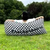Black and white grid