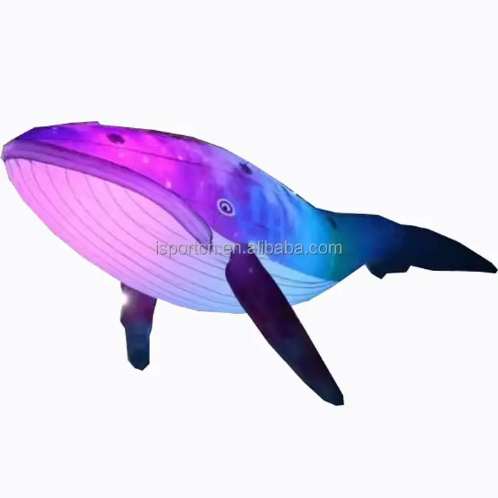 Large Ocean Theme Performance Inflatable Fish Whale Model