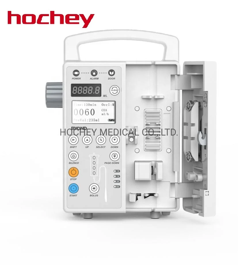 Hochey  Medical  Factory Price  Good Quality  Mobile  Syringe  Infusion  Pump  Hospital IV Infusion Pump