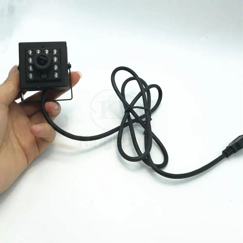 Mini USB Security Camera for Car ATM Machine Kiosk Use With IR Light NIGHT VISION 850nm Leds 720P HD Nest Box Bird CAMERA