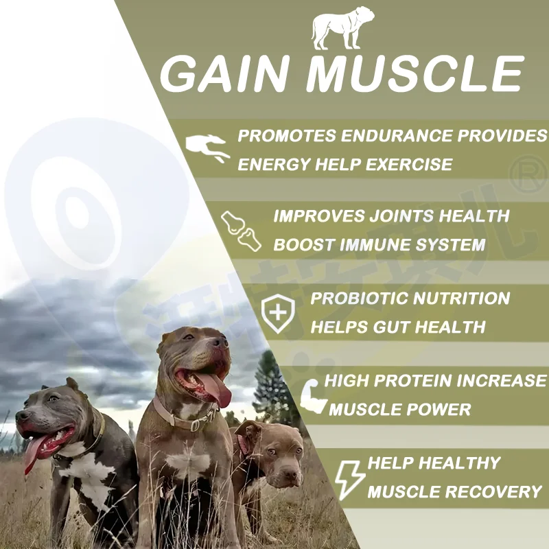 Oem & Odm Pet Nutrition Supplements Weight Gain Growth Highprotein Dog