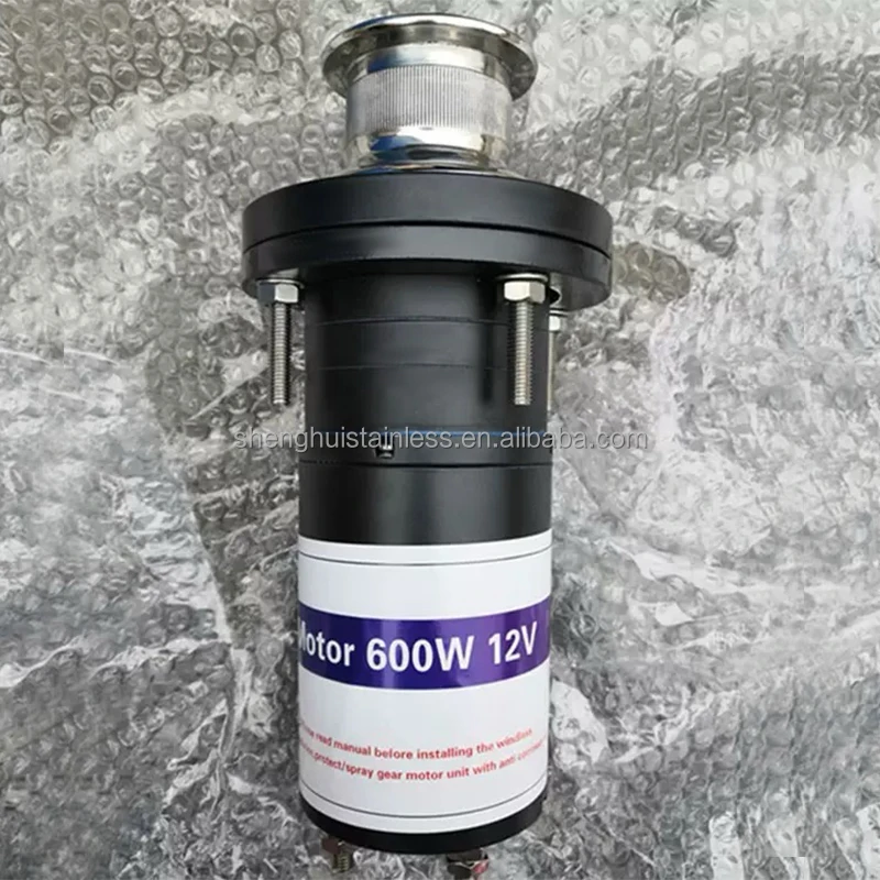 guincho Elétrico à Prova d'Água 12V 800W-1600W 13000lbs para Âncora, Kit de Ferramentas de Resgate em Campo 4x4 de Emergência