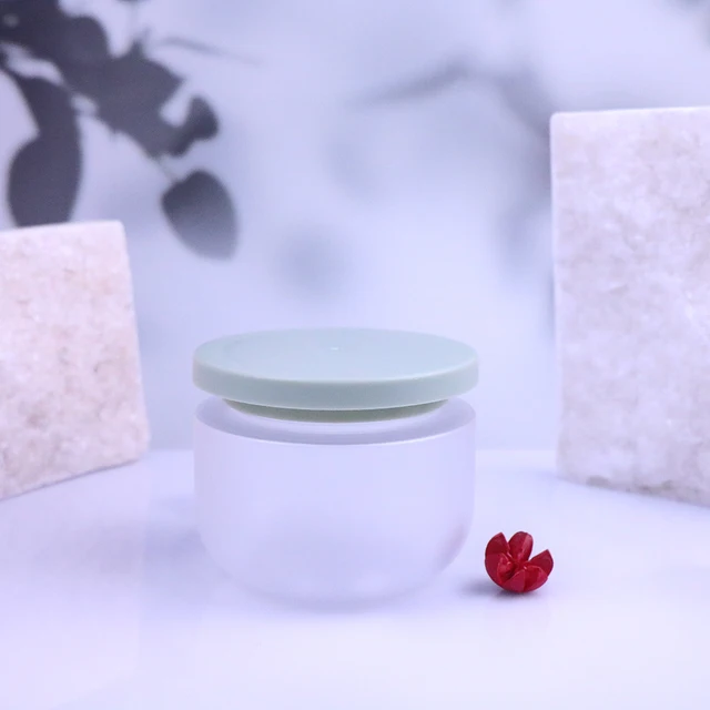 250g 300g PET Plastic Empty Cosmetic Packing Face Eye Body Butter Cream Jars
