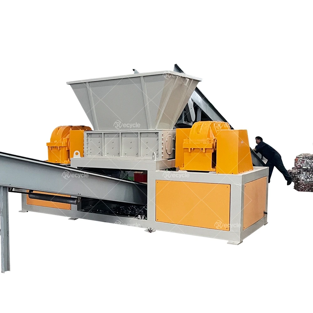 Metal Shredder Machine Car/ Iron Scrap Crusher Scrap Metal Recycling Machine Tin Steel Shredder