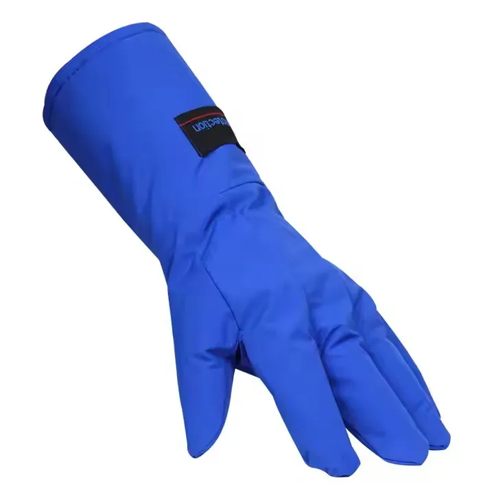 Niedrigtemperatur-Antifreeze-Handschuh Flssigstickstoff-Spritzschutz  Trockeneis LNG Kohlendioxid-Feuerlscher Klte-Labor