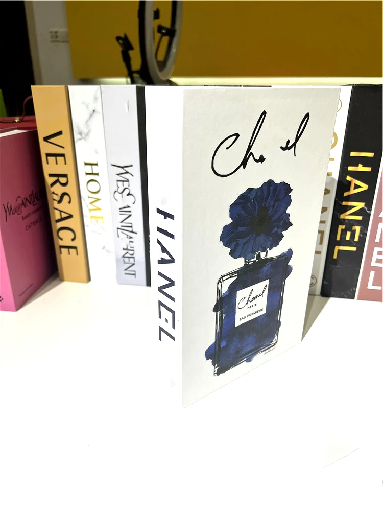 Luxury Old Coffee Table Faux Fake Fashion Home Decor Book Decorative