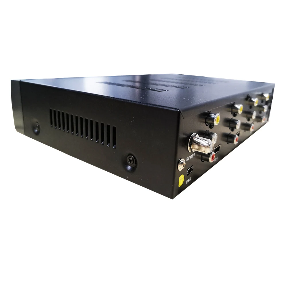Satlink ST-7990 Color LCD Composite Video H.264 Encoder AV HD to DVB-T DVB-C ISDBT Encoder Modulator