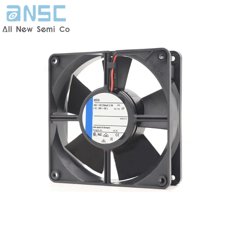 Original Axial flow fan 4374 24V 12CM Ventilation cooling fan