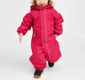 Customized Kid Snowboard Jumpsuit Ski Suit for Children Snowboard Wear Children Down Jacket Kids 1 Piece Ski Overall