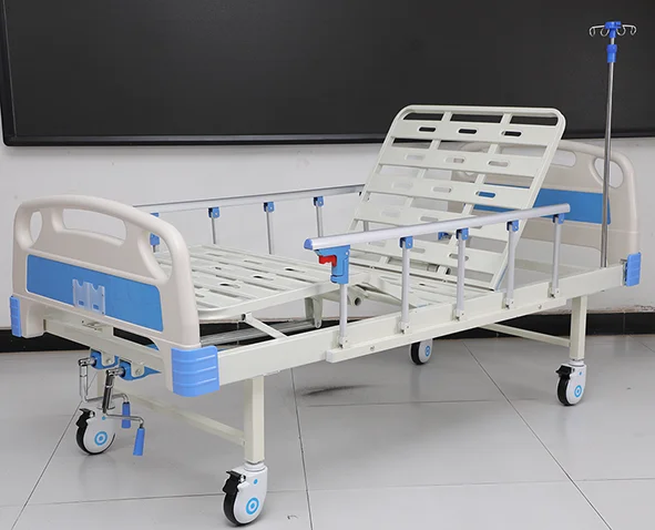 Function Adjustable Medical Single Hand Moving Bed Medical Operation Bed