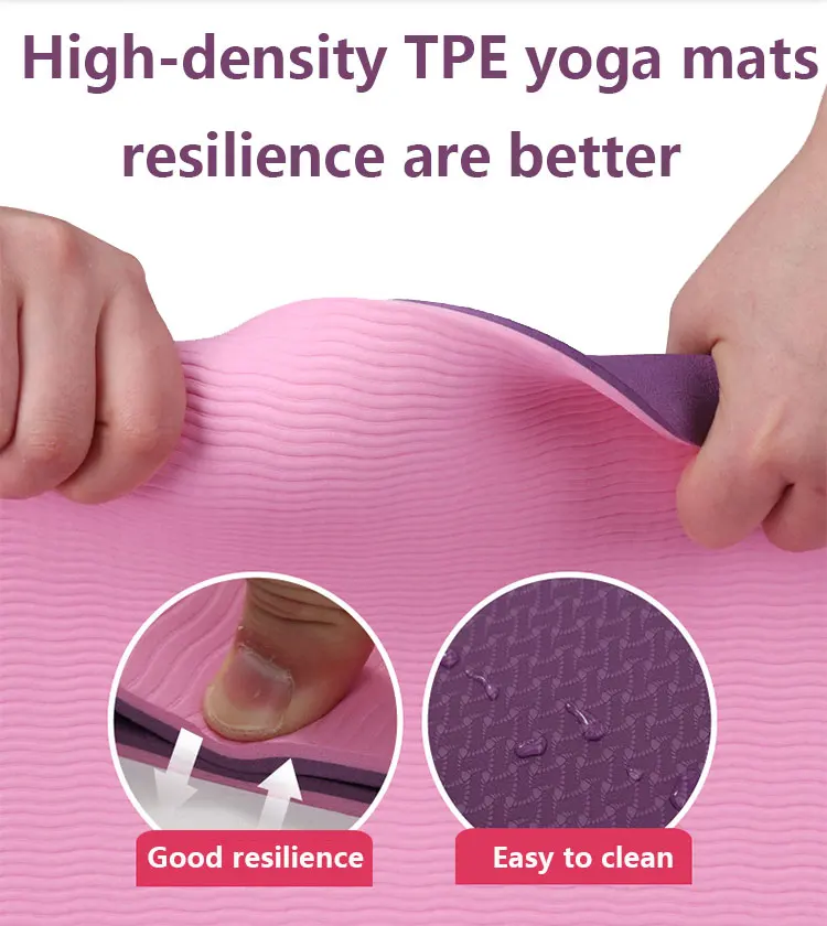 High Quality Cheap Price Tpe Logo Custom Prints S Cover Yoga Mat For
