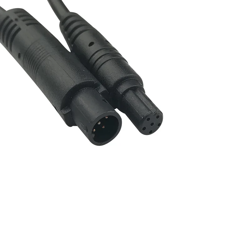 Custom 4 5 6 8 Pin Car Reverse Driving Recorder Rear View Reversing Camera Extension Cable