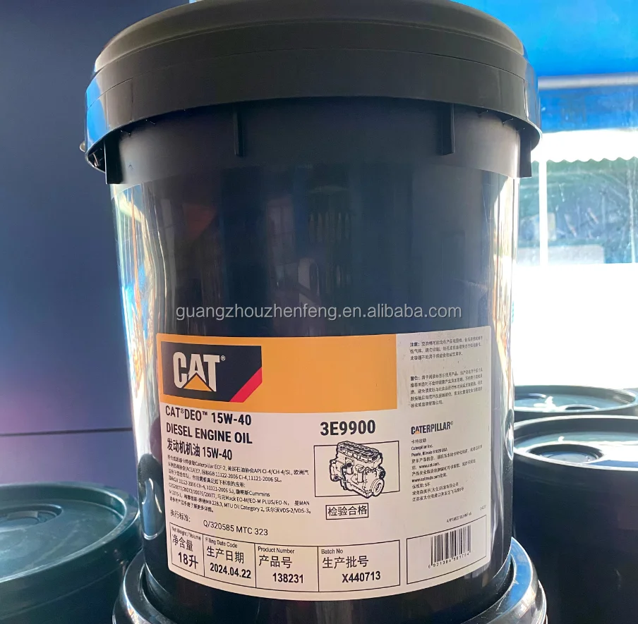 ZHENFENG Diesel Engine Oil - Cat Deo 15W-40, CI-4, Tier 3