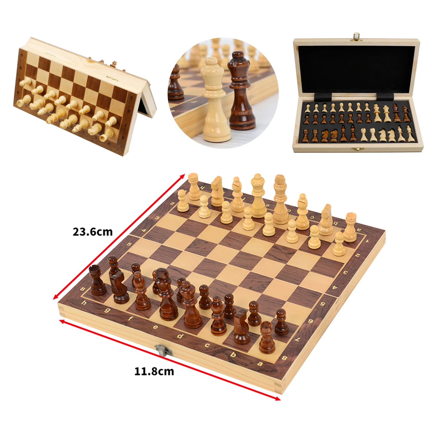 Jeu D'échecs Magnétique Vibbang - Jeu De Société Familial - Stimulant Et éducatif Pour Enfants Et Adultes