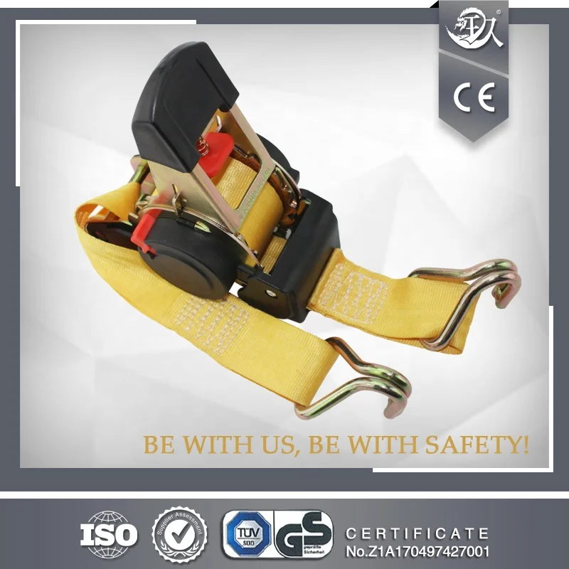 Auto Retractable Ratchet Tie Down Straps