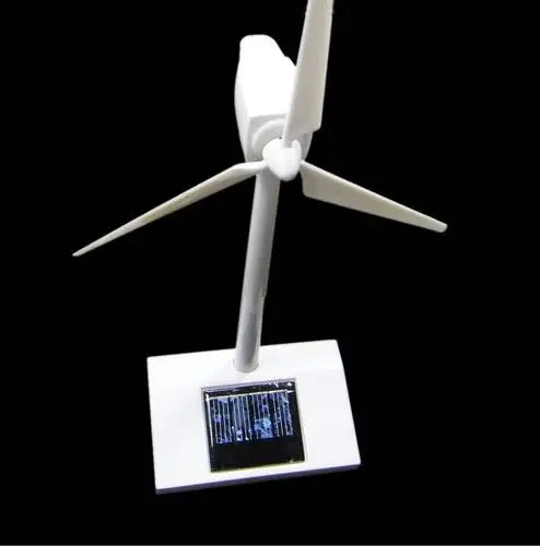 New arrival mini patented design plastic solar powered windmill