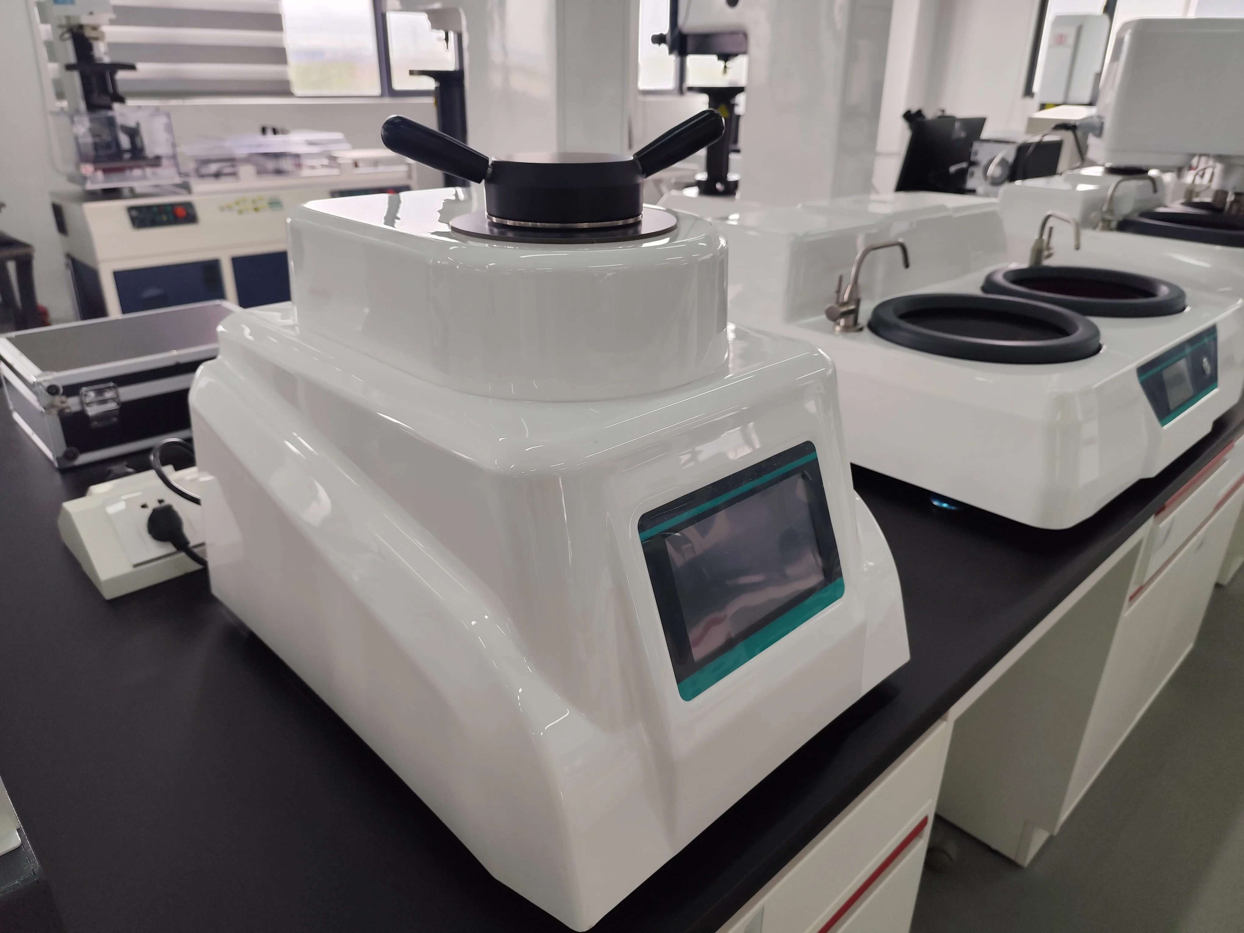 Screen Display Fully Automatic Metallographic Specimen Mounting Press Machine