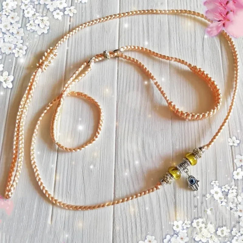 Bling Bead Show Leash Thin Small Dog Dogshowleashes Profesional Dog