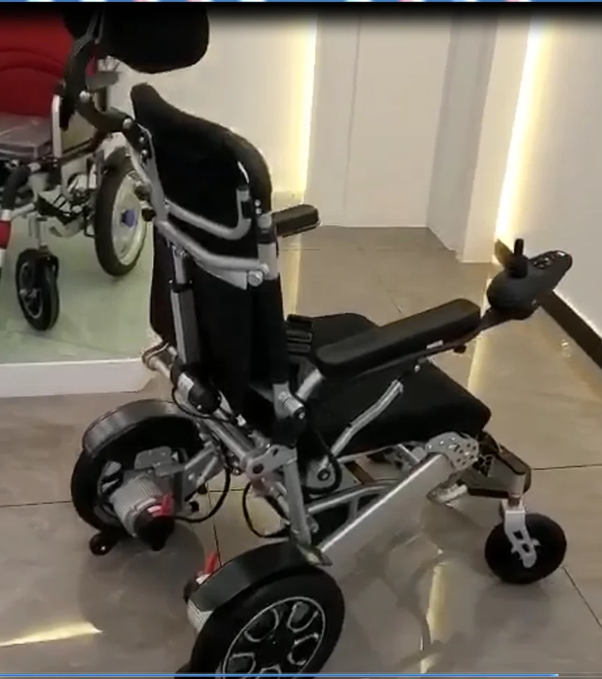 Most  Power and Better Electric Automatically Lie Down with Remote Control Wheelchair with Best Prices  Ramp Portable