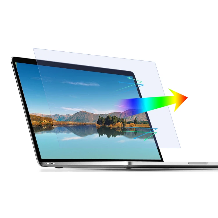 24 Inch Removable Anti Radiation Anti Glare Monitor Film Anti Uv Anti