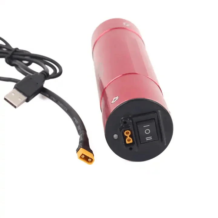 Mayatech Two-way 2L/Min Rechargeable DLE Electric Fuel Pump All Metal CNC for Gas/Nitro RC Airplane Aircraft FPV Drone