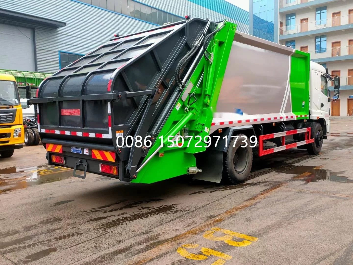 Китайский продвинутый бренд высококачественный мусоровоз Dongfeng для окружающей среды