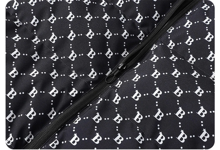 Men's Waterproof Puffer Jacket With Stand Collar For Winter_voghion.com