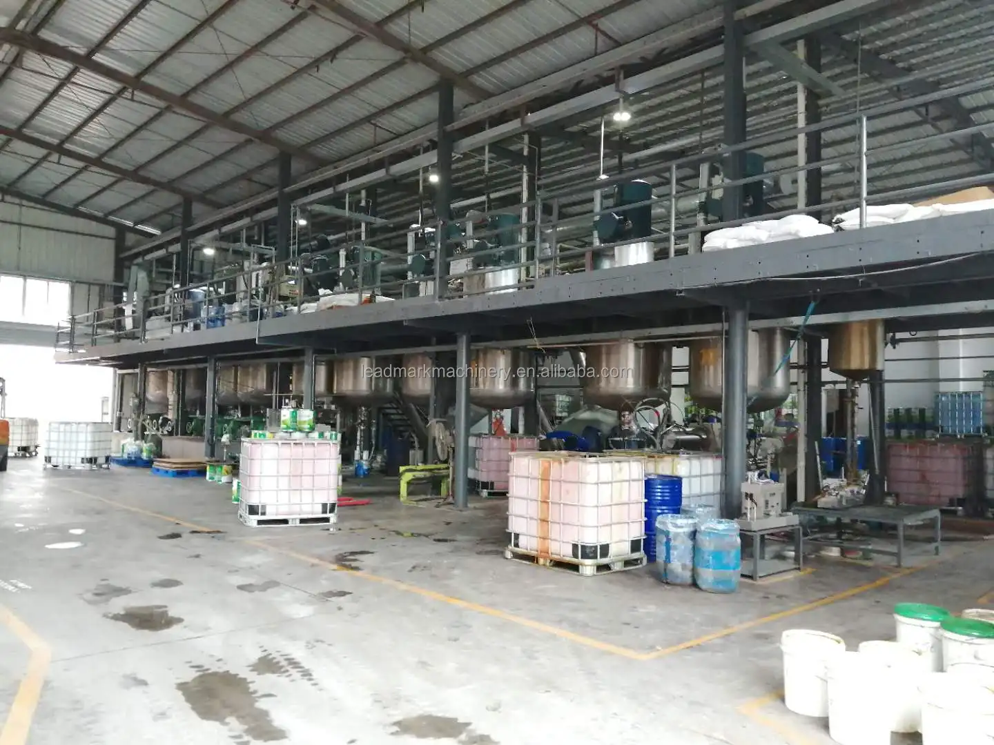 Waterbased Latex Paint Manufacturing Equipment Mixer Chemical