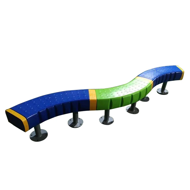 Funny Outdoor-Children's Balance Training Equipment Single-plank Bridge Amusement Park Facilities
