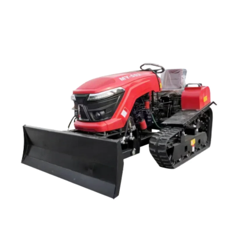 中国新型農業ミニクローラートラクター 40HP 50HP 多機能 ディーゼル