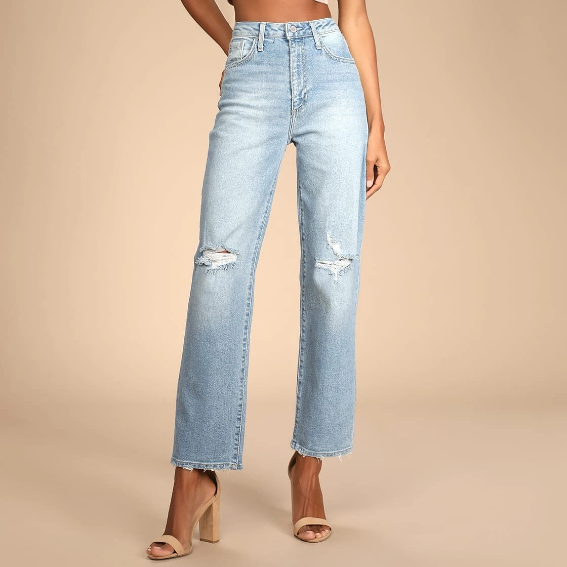 Oem High Quality Funky Women Jeans 