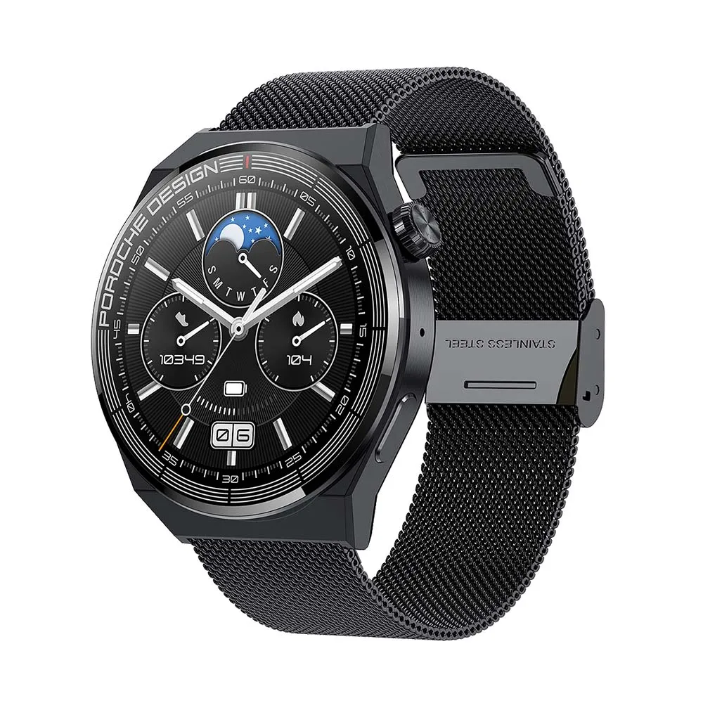 OEM Smart Watch GT3pro with Custom logo on Back Side and Buckle Low MOQ High Quality Smart Watch Men Fast Shipping Watch Smart